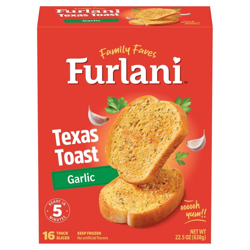 Furlani Garlic Texas Toast, 16 count, 22.5 oz