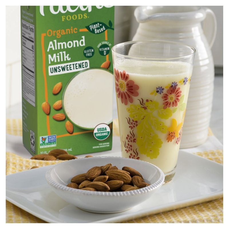 Pacific Foods Organic Unsweetened Plant-Based Almond Milk, 32 fl oz