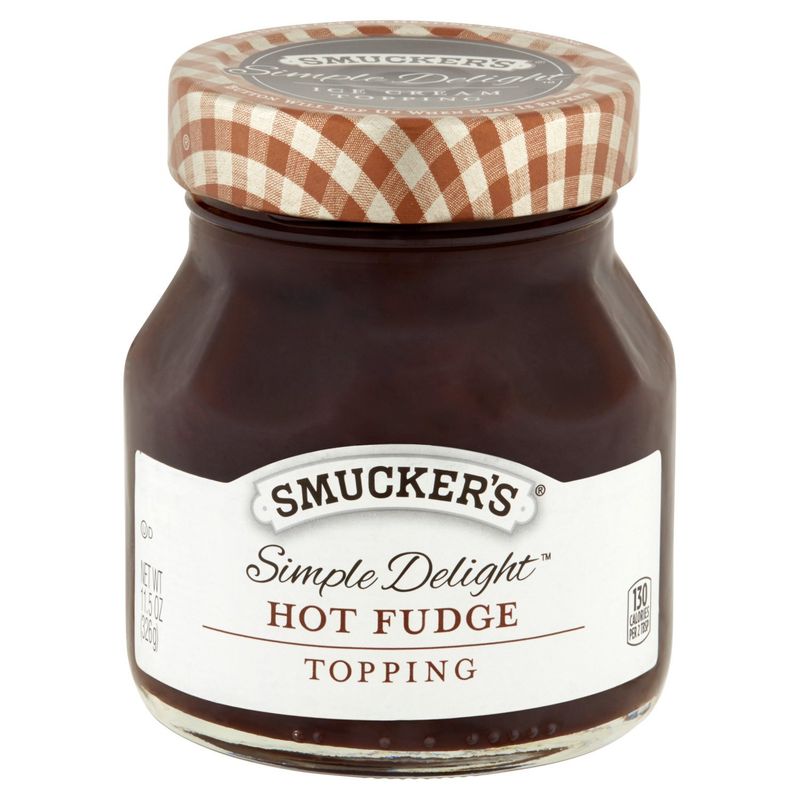 Smucker's Simple Delight Hot Fudge Topping, 11.5 oz