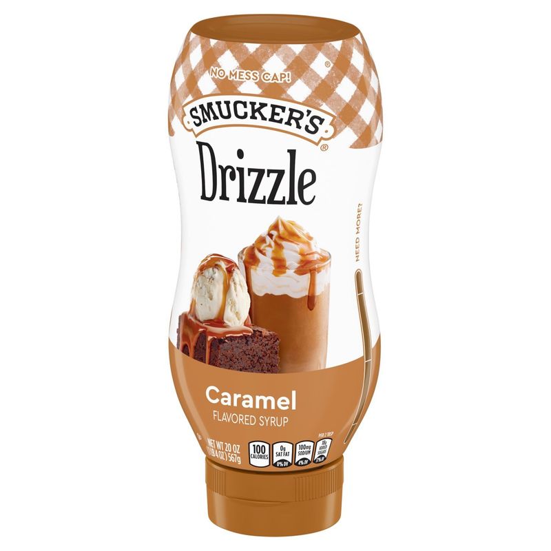 Smucker's Drizzle Caramel Flavored Syrup, 20 oz