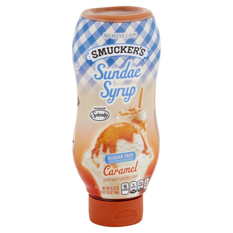 Smucker's Sundae Syrup Caramel Syrup, 19.25 oz