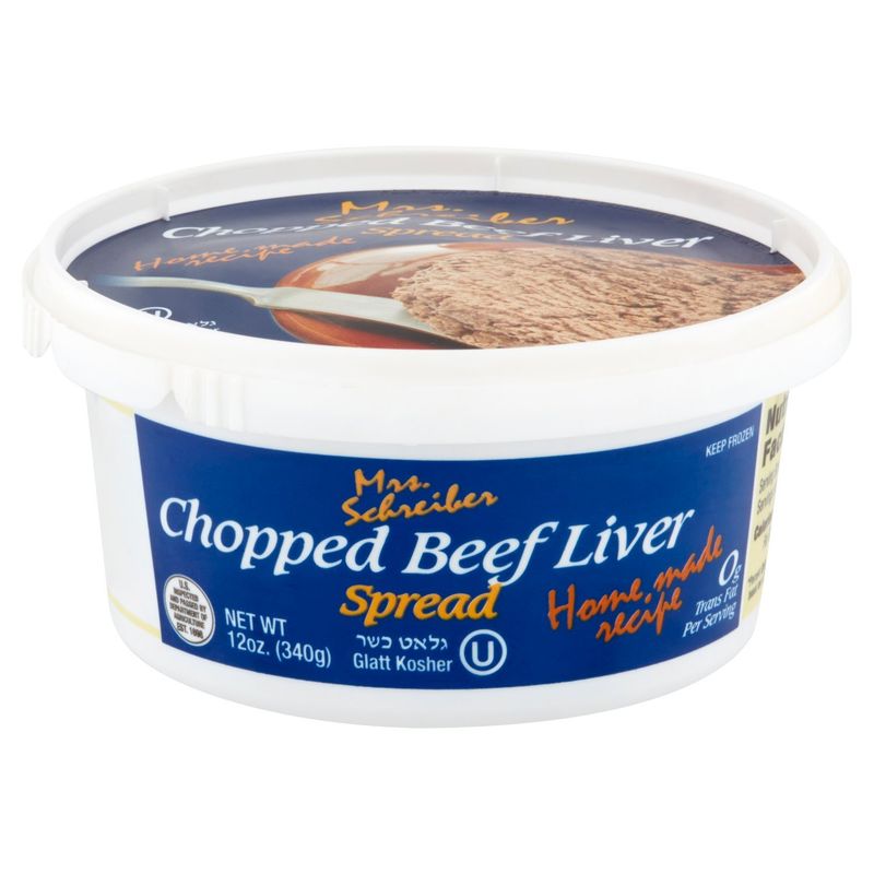 Mrs. Schreiber Chopped Beef Liver Spread, 12 oz