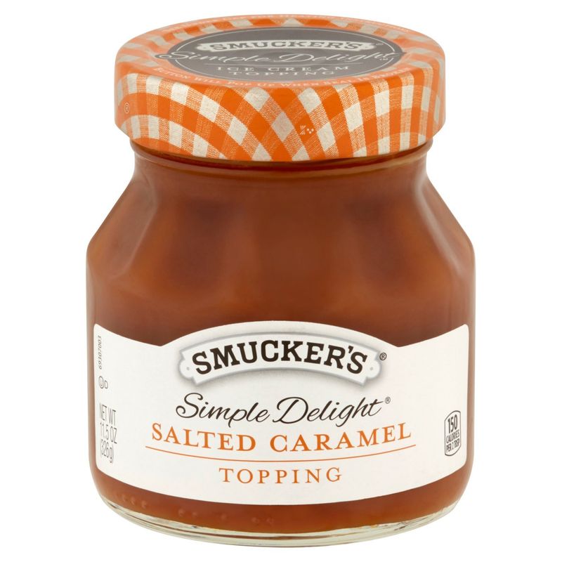 Smucker's Simple Delight Salted Caramel Topping, 11.5 oz