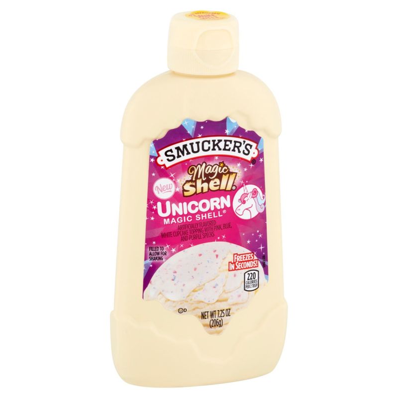 Smucker's Magic Shell Unicorn White Cupcake Topping, 7.25 oz