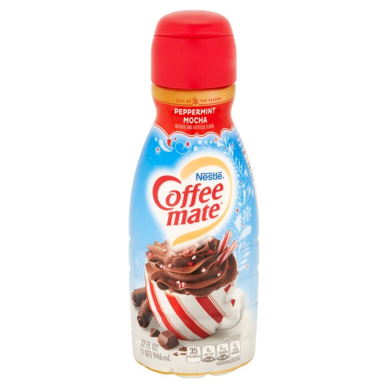 Nestlé Coffee Mate Peppermint Mocha Coffee Creamer, 32 fl oz