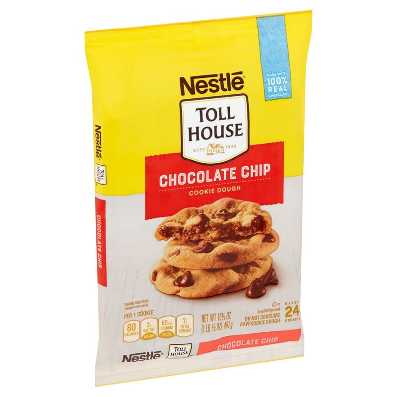 Nestlé Toll House Chocolate Chip Cookie Dough, 16 1/2 oz