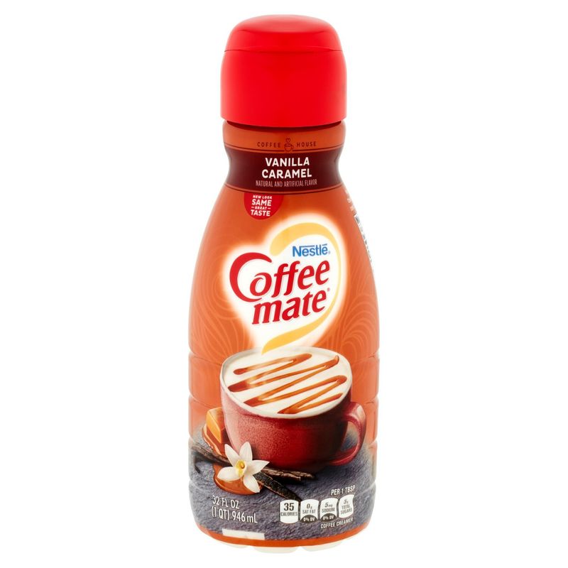 Coffee Mate Vanilla Caramel Coffee Creamer, 32 fl oz