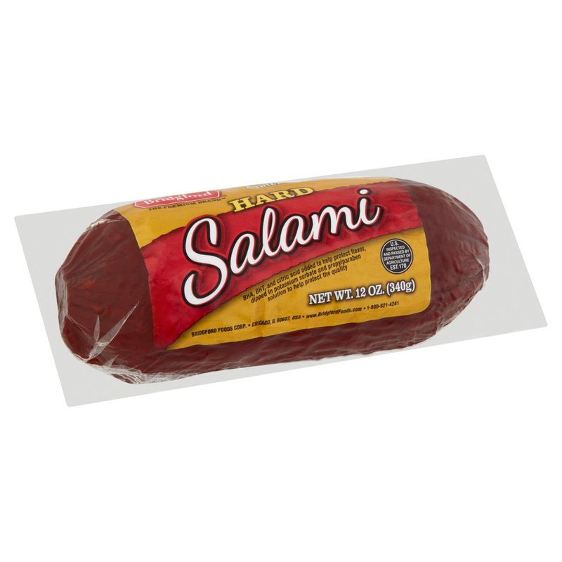 Bridgford Hard Salami, 12 oz