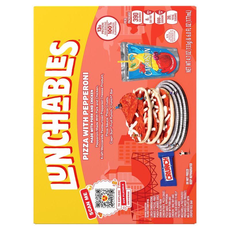 Lunchables Pizza with Pepperoni, 4.7 oz