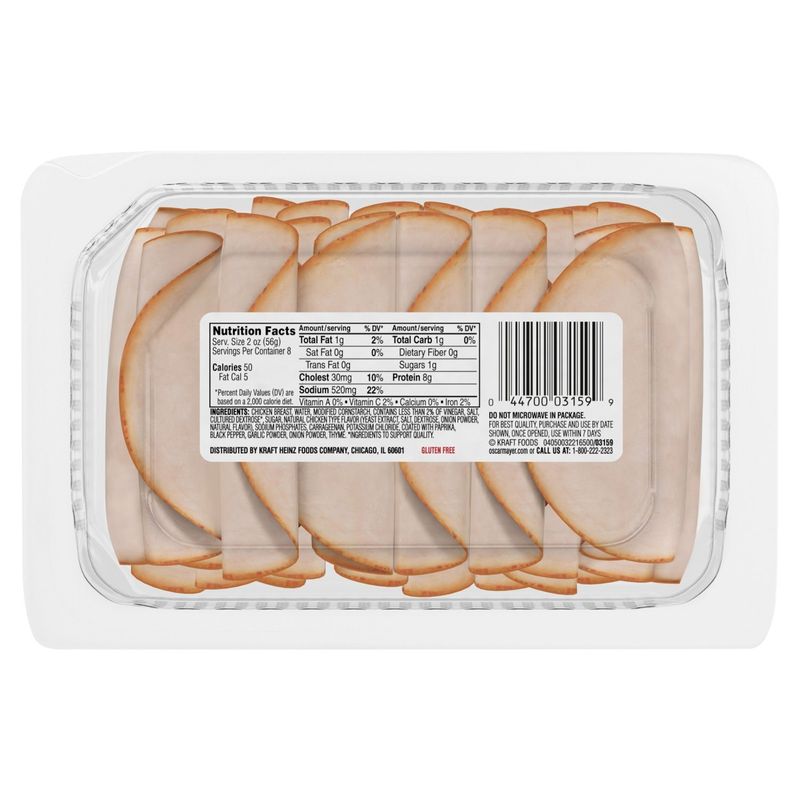 Oscar Mayer Deli Fresh Rotisserie Seasoned Chicken Breast Family Pack, 16 oz