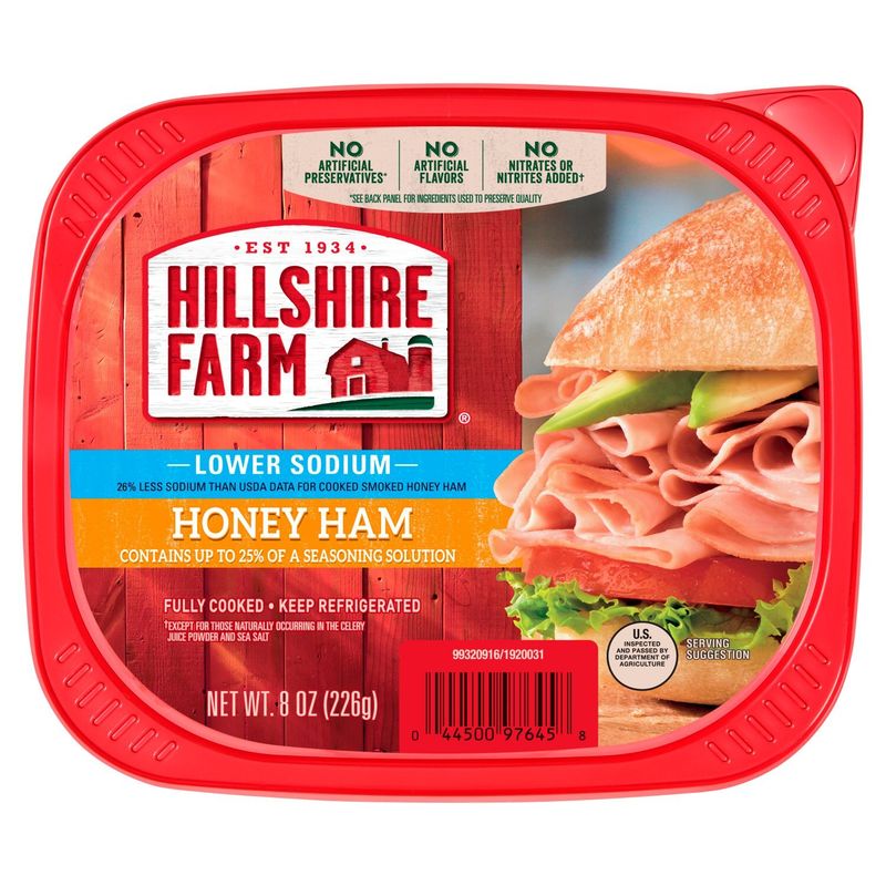 Hillshire Farm Lower Sodium Honey Ham, 8 oz