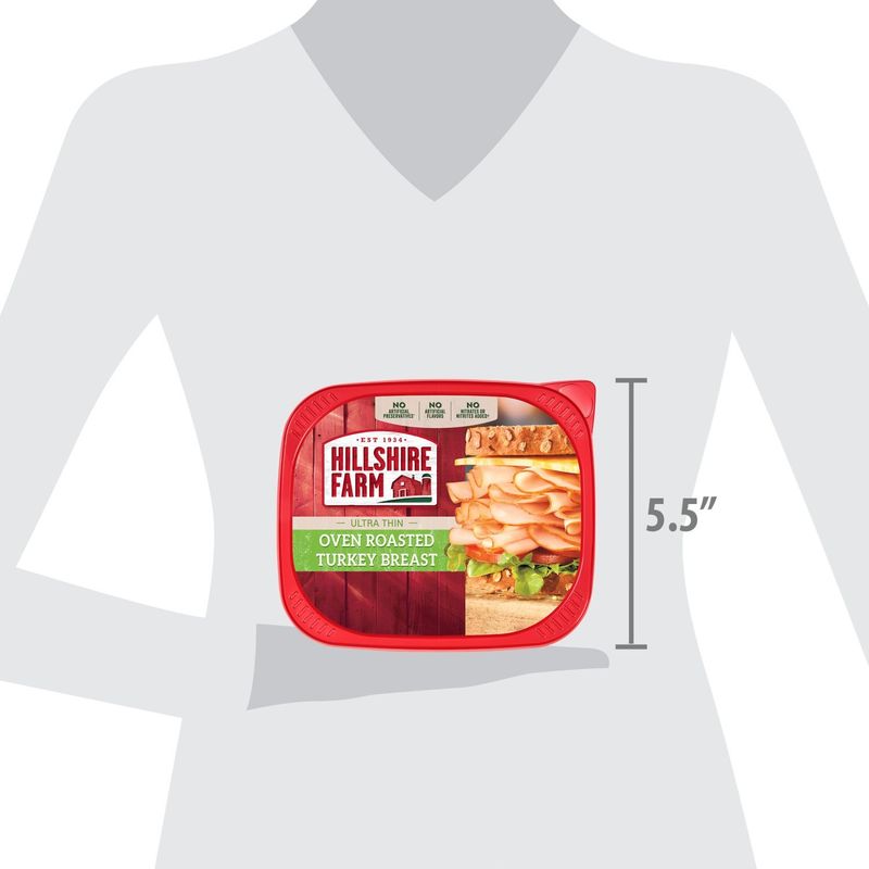 Hillshire Farm Ultra Thin Oven Roasted Turkey Breast, 9 oz