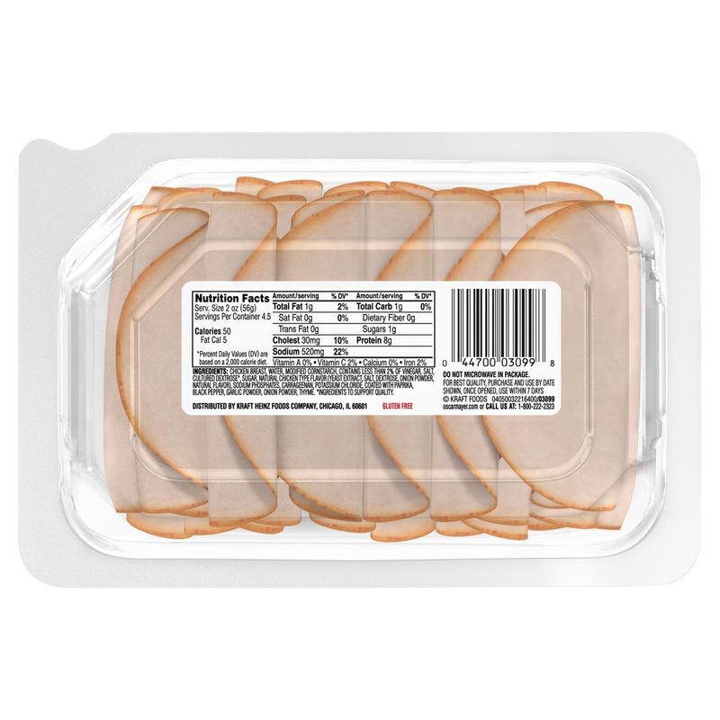 Oscar Mayer Deli Fresh Rotisserie Seasoned Chicken Breast, 9 oz