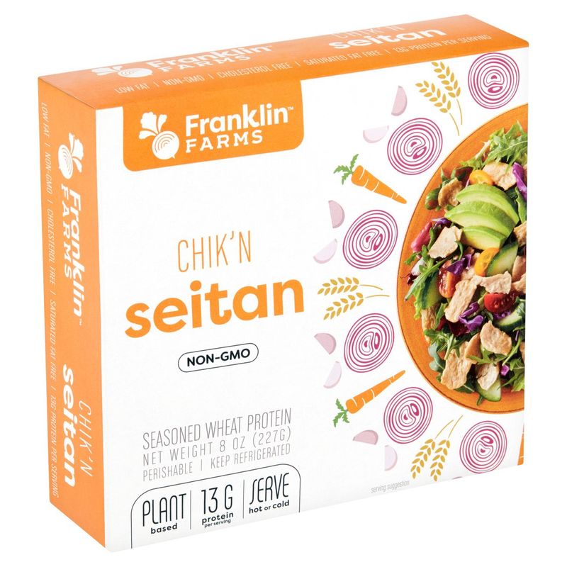 Franklin Farms Chik'n Seitan, 8 oz