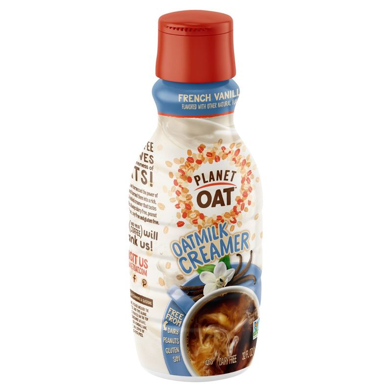Planet Oat French Vanilla Oatmilk Creamer, 32 fl oz