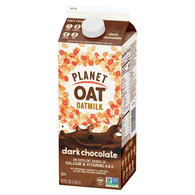 Planet Oat Dark Chocolate Oatmilk, 52 fl oz