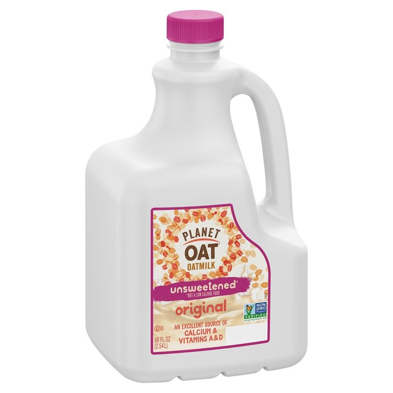 Planet Oat Unsweetened Original Oatmilk, 86 fl oz