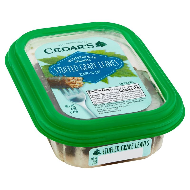 Cedar's Mediterranean Originals Stuffed Grape Leaves, 8 oz