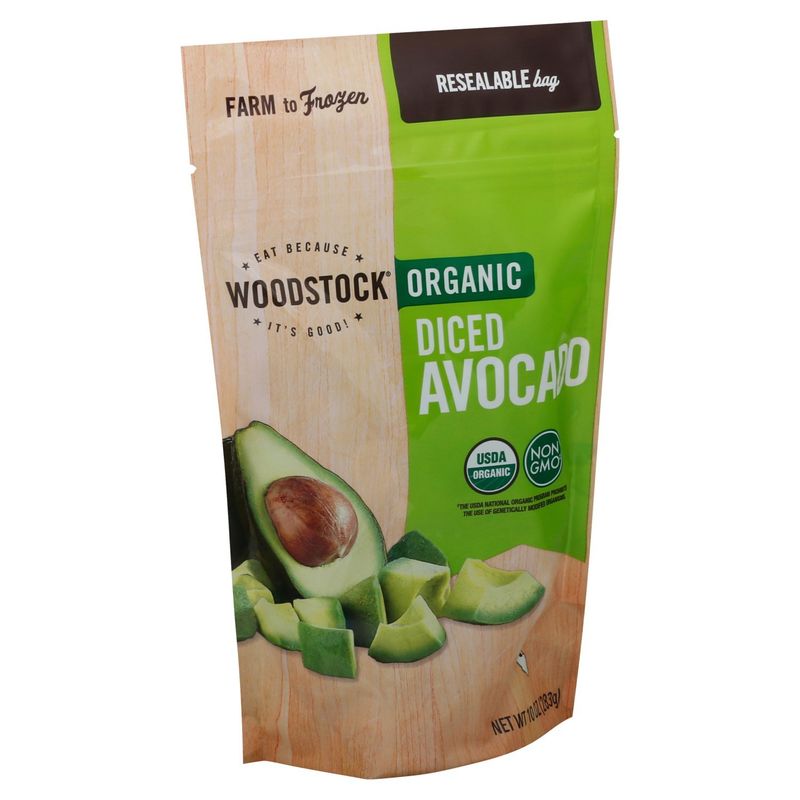 Woodstock Organic Diced Avocado, 10 oz