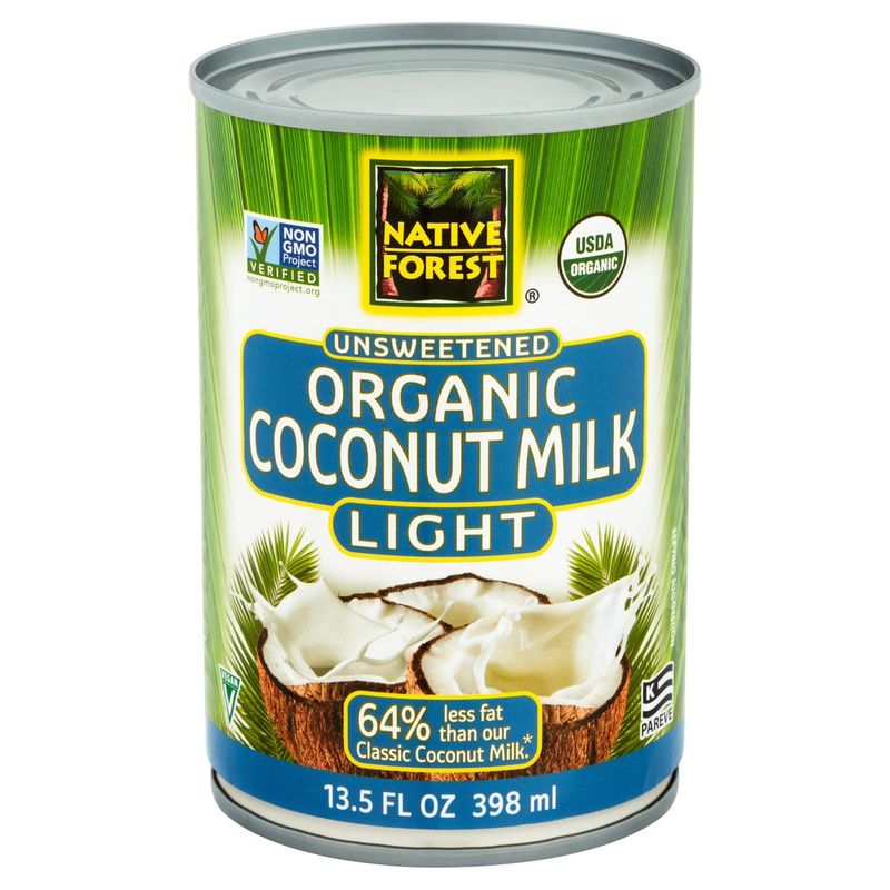Native Forest Unsweetened Light Organic Coconut Milk, 13.5 fl oz