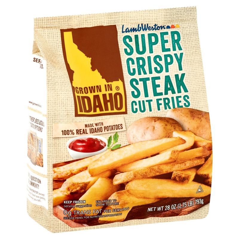Lamb Weston Super Crispy Steak Cut Fries, 28 oz