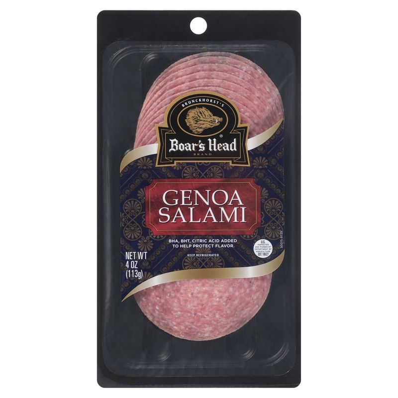 Brunckhorst's Boar's Head Genoa Salami, 4 oz