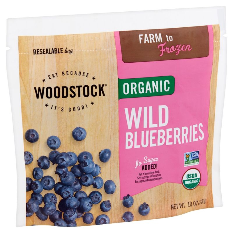 Woodstock Organic Wild Blueberries, 10 oz