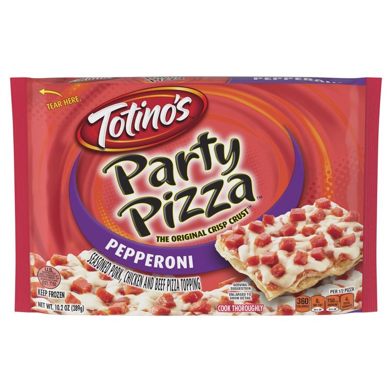 Totino's The Original Crisp Crust Pepperoni Party Pizza, 10.2 oz