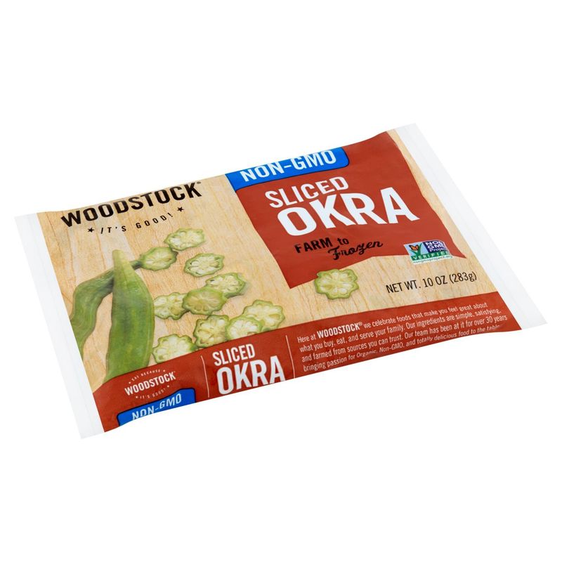 Woodstock Sliced Okra, 10 oz