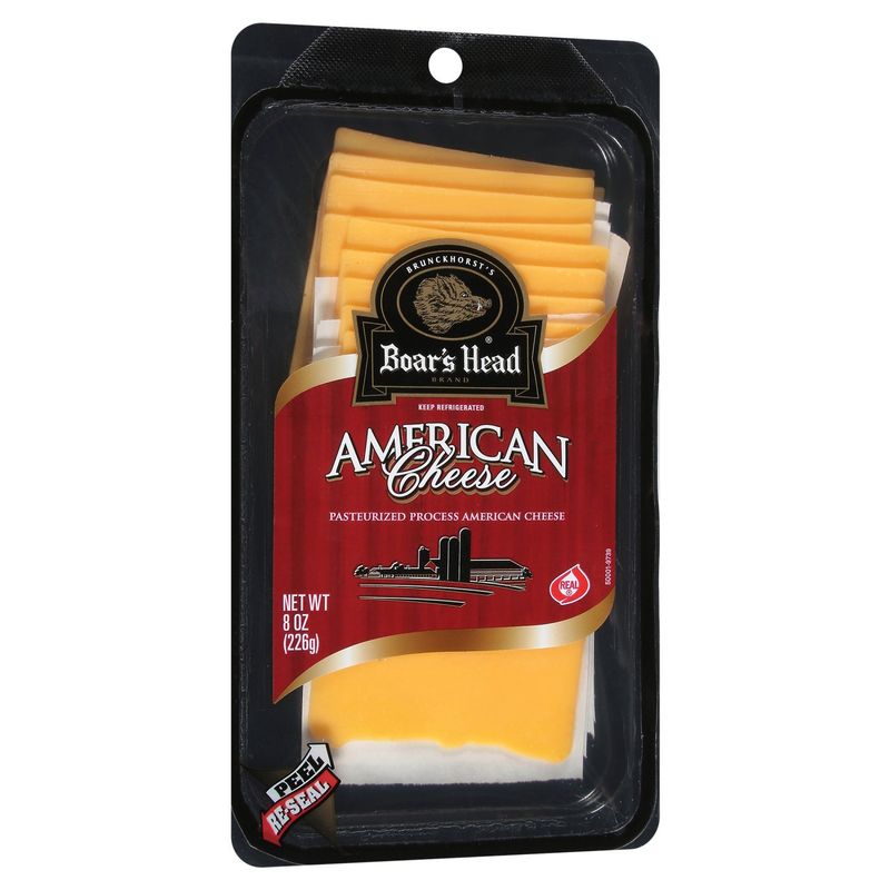 Boar's Head American Cheese, 8 oz