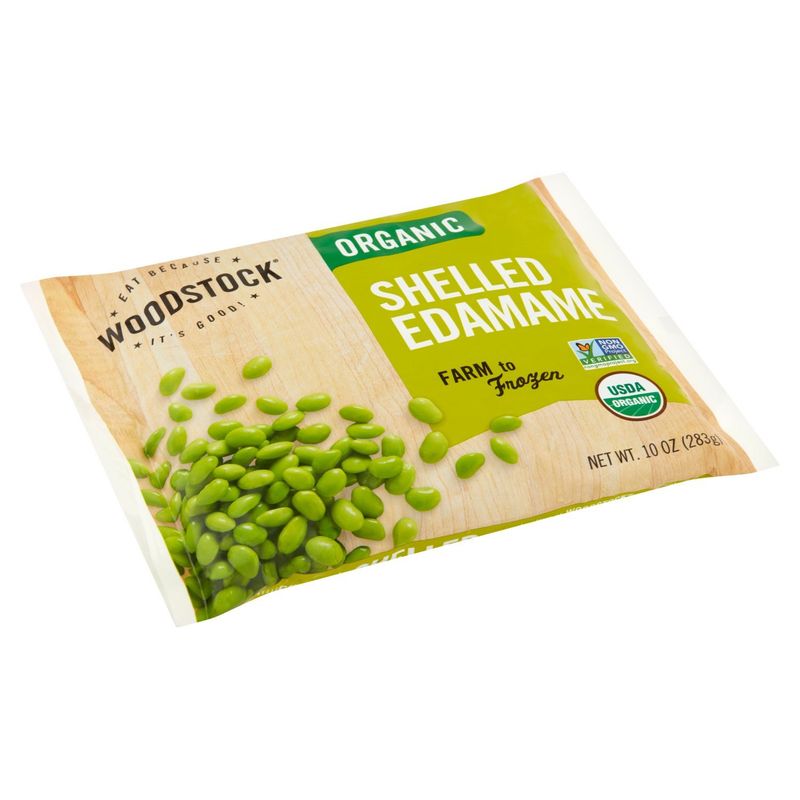 Woodstock Organic Shelled Edamame, 10 oz