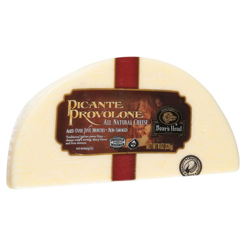 Boar's Head Picante Provolone Cheese 8 oz