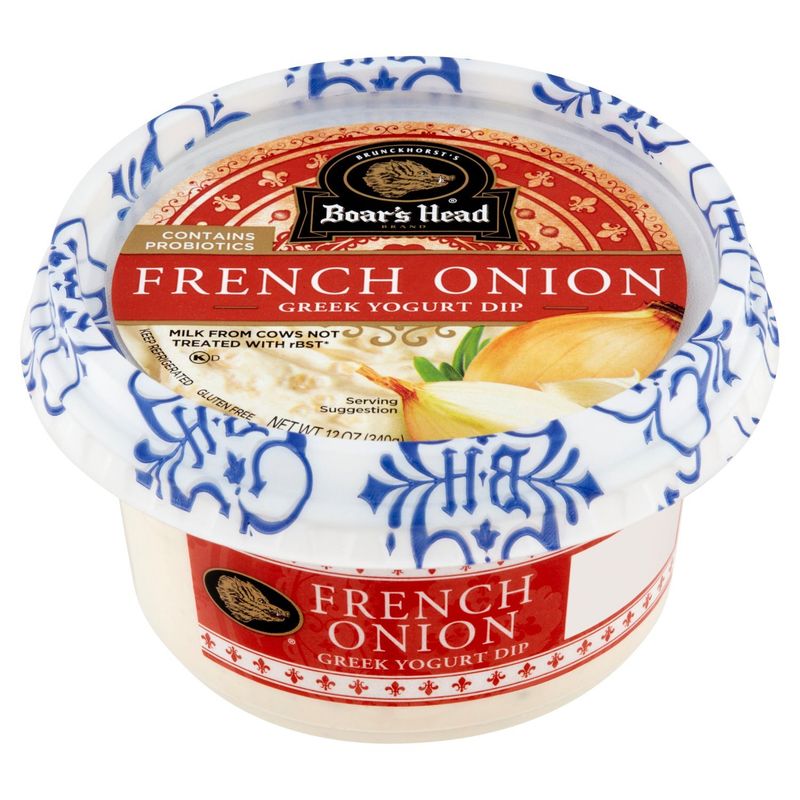 Boar's Head French Onion Greek Yogurt Dip, 12 oz