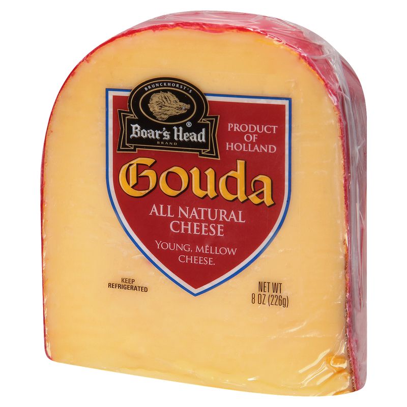 Boar's Head All Natural Gouda Cheese 8 oz