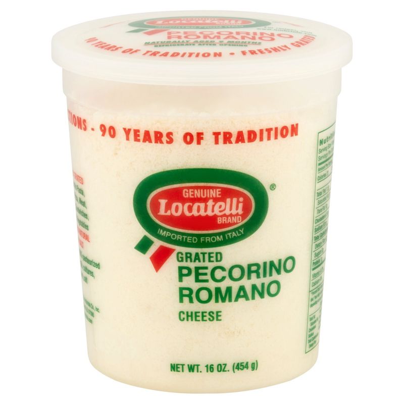 Locatelli Grated Pecorino Romano Cheese, 16 oz