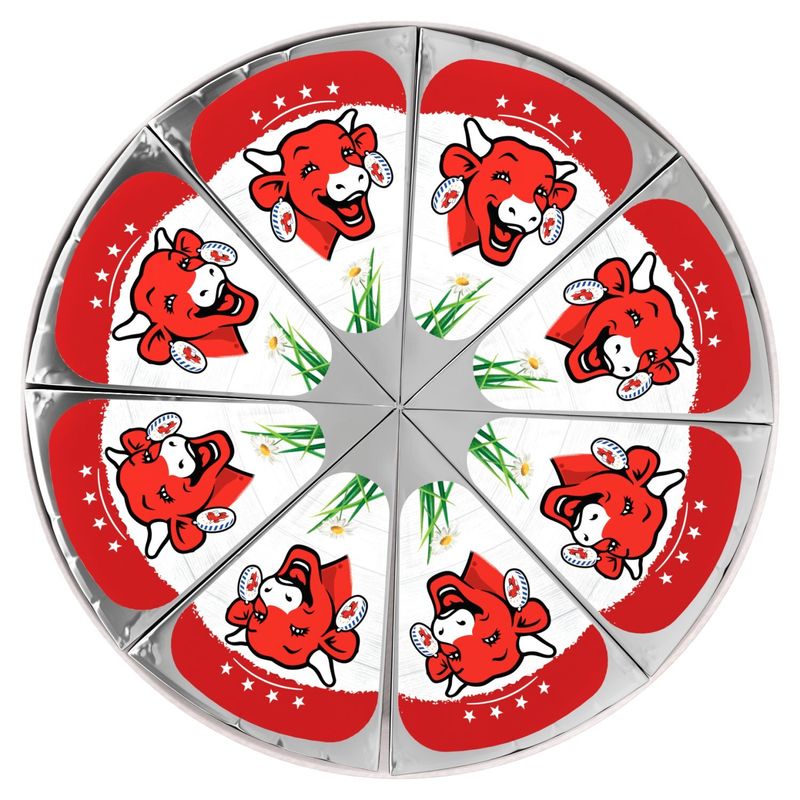 The Laughing Cow Spicy Pepper Jack Variety Spreadable Cheese Wedges, 0.68 oz, 8 count