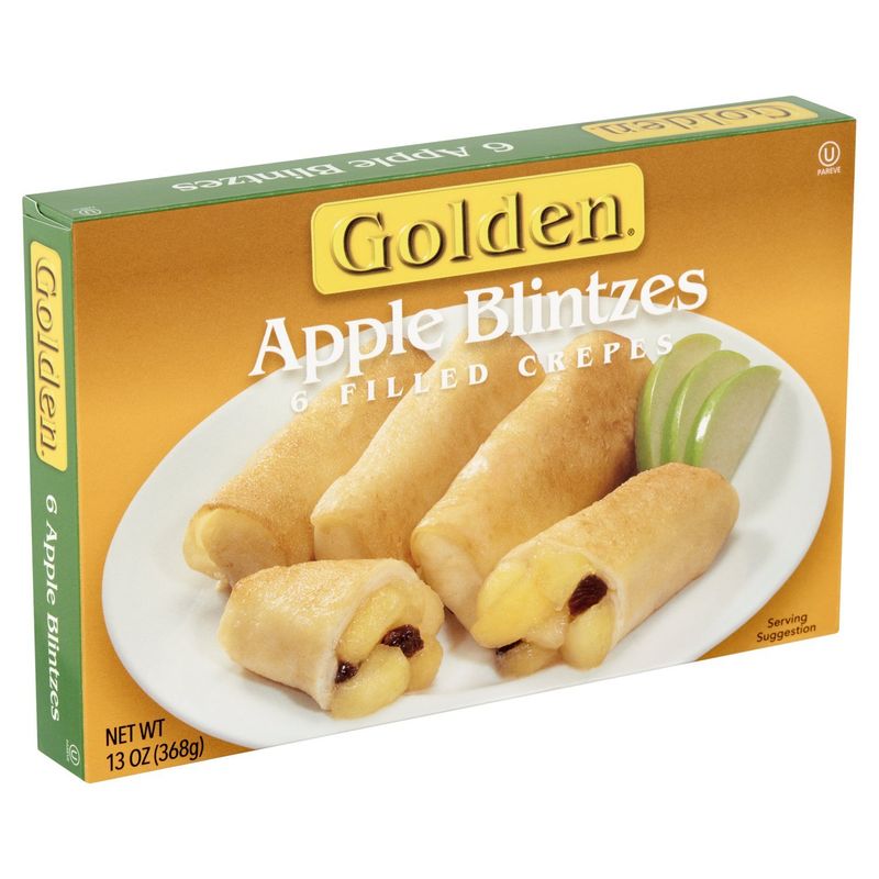 Golden Filled Crepes Apple Blintzes, 6 count, 13 oz