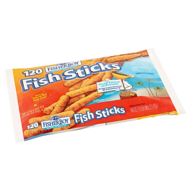 High Liner Fisher Boy Fish Sticks, 120 count, 60 oz