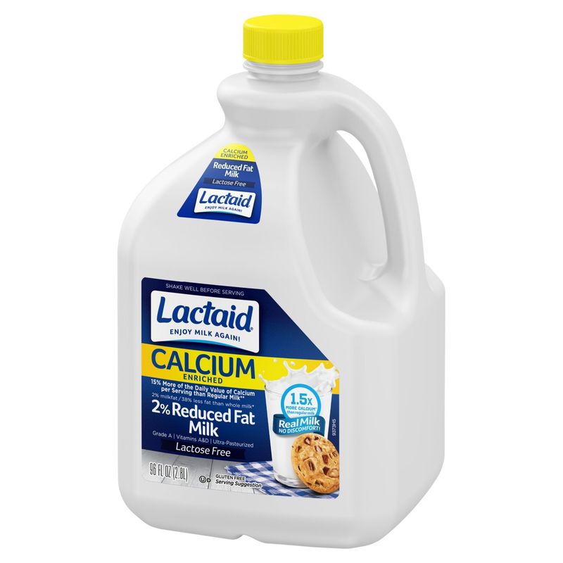 Lactaid Calcium Enriched 2% Reduced Fat Milk, 96 fl oz