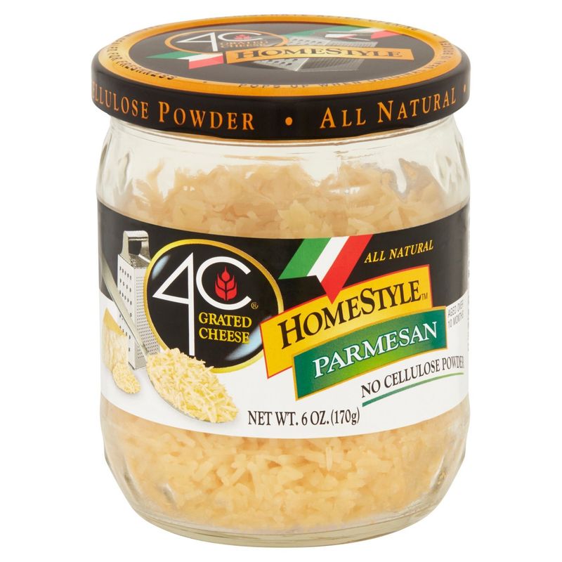 4C HomeStyle Parmesan Grated Cheese, 6 oz