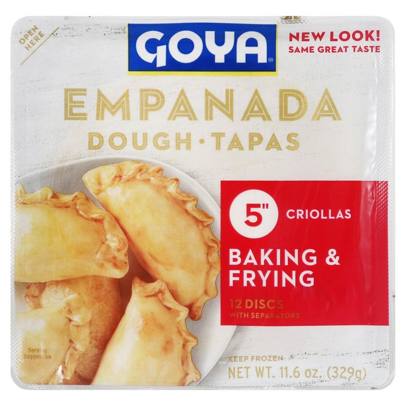 Goya 5" Baking &amp; Frying Empanada Dough, 12 count, 11.6 oz