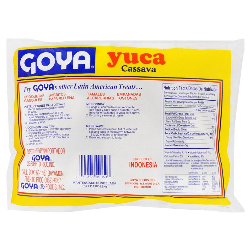 Goya Cassava, 80 oz