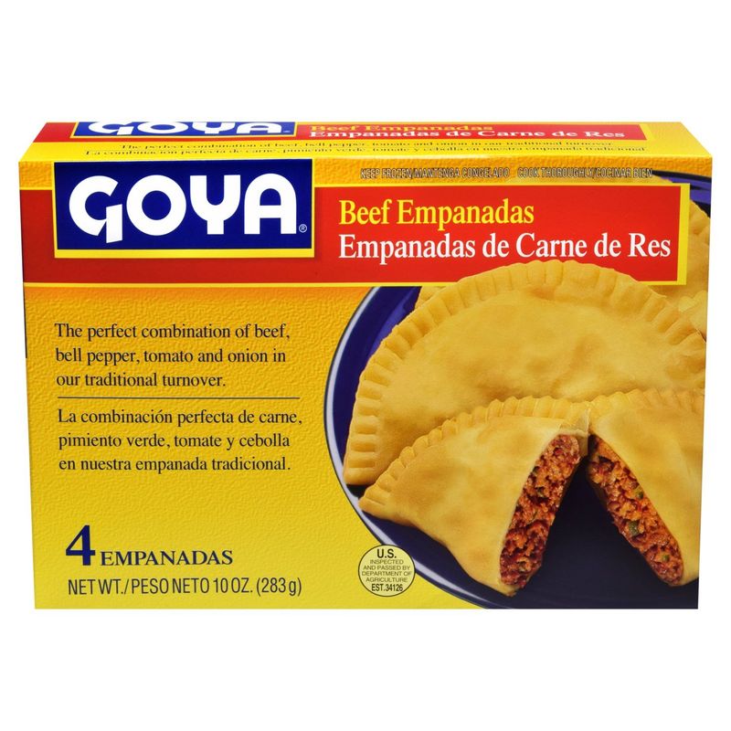 Goya Beef Empanadas, 4 count, 10 oz