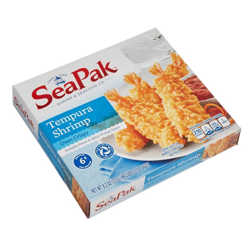 SeaPak Oven Crispy Tempura Shrimp, 8.2 oz