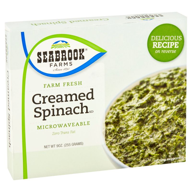 Seabrook Farms Farm Fresh Creamed Spinach, 9 oz