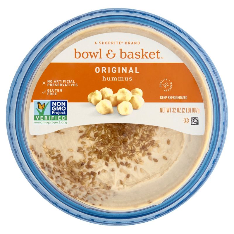 Bowl &amp; Basket Original Hummus, 32 oz