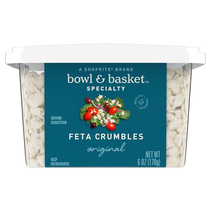Bowl &amp; Basket Specialty Original Feta Crumbles, 6 oz