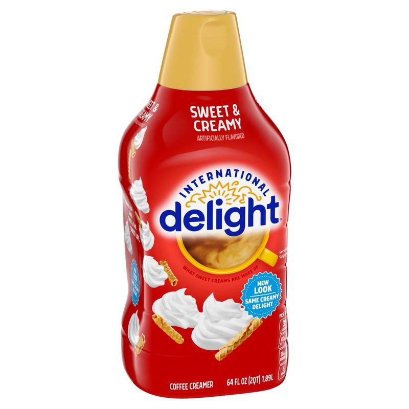 International Delight Sweet &amp; Creamy Coffee Creamer, 64 fl oz