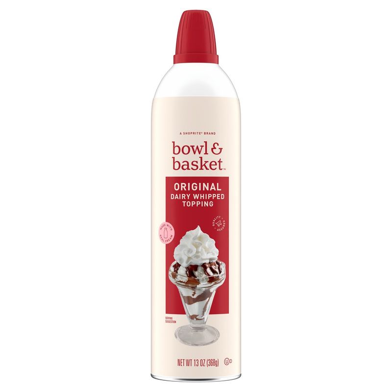 Bowl &amp; Basket Original Dairy Whipped Topping, 13 oz