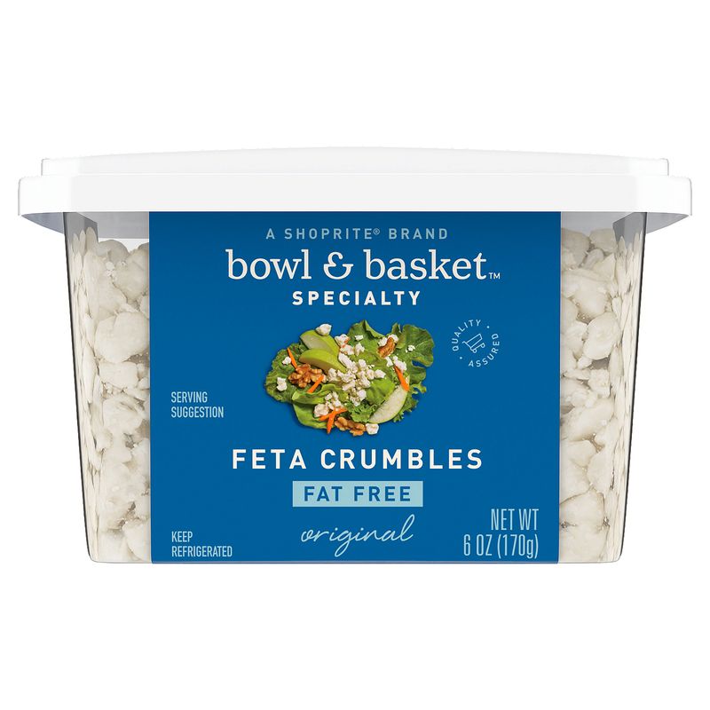 Bowl &amp; Basket Specialty Original Feta Crumbles, 6 oz